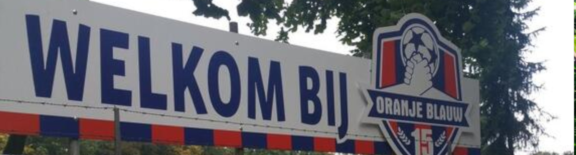 Banner - Oranje Blauw ’15 - Posterholt