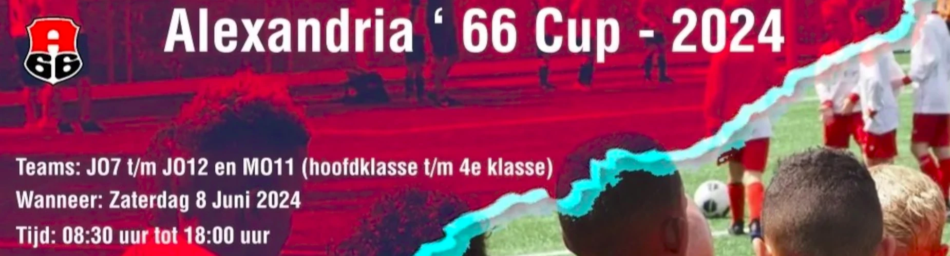 Banner - Alexandria ’66 Cup 2024 - Alexandria 66 - Rotterdam