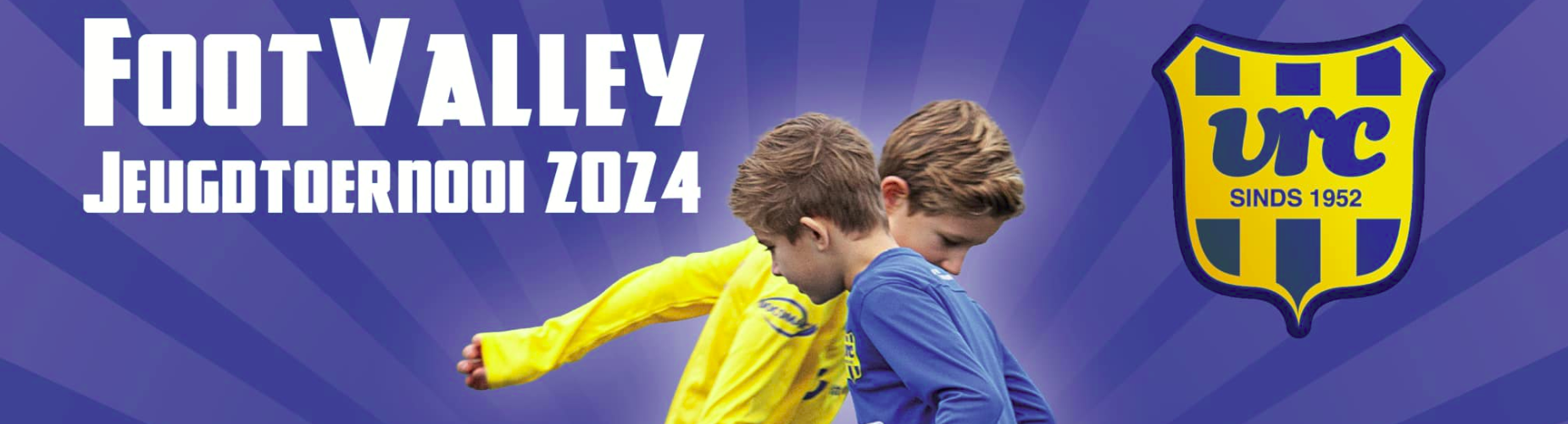 Banner - FootValley Jeugdtoernooi - v.v. VRC - Veenendaal