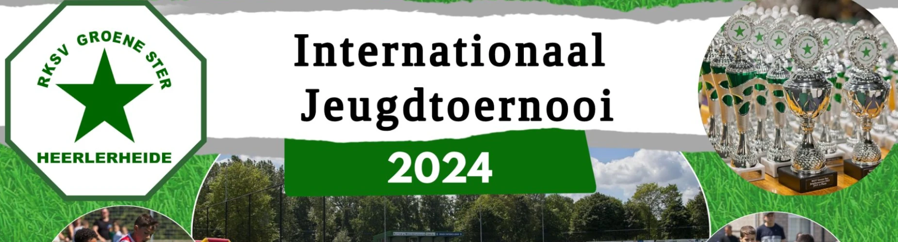 Banner - Jeugdtoernooi Groene Ster - RKSV Groene Ster - Heerlen