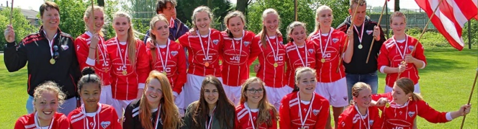Banner - Meisjes Jeugdtoernooi - SC Everstein - Everdingen