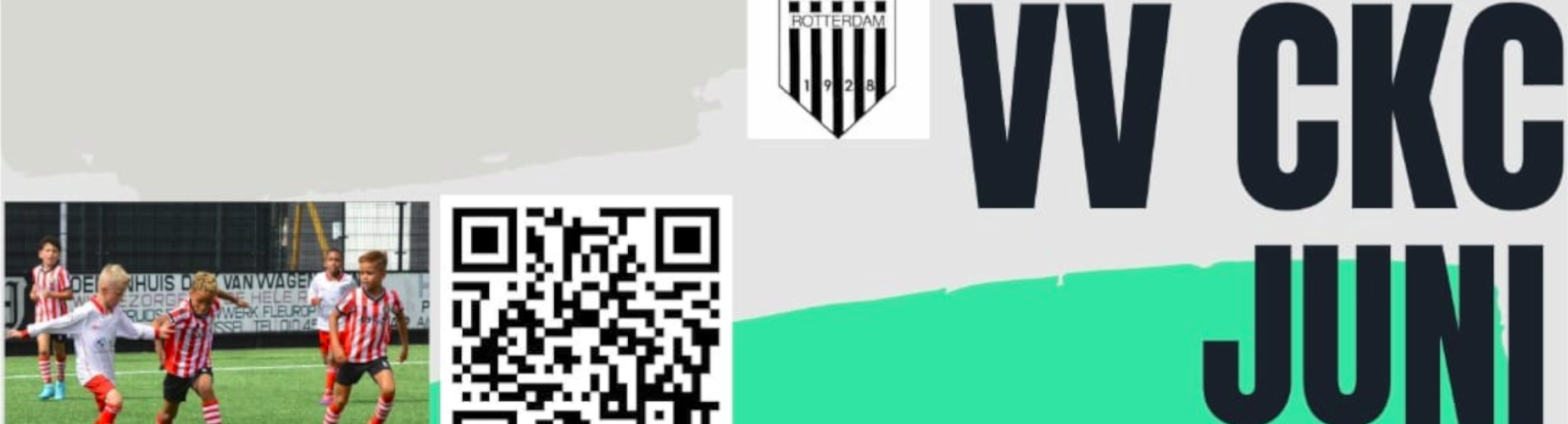 Banner - VV CKC Juni Toernooi - Voetbalvereniging CKC - Rotterdam
