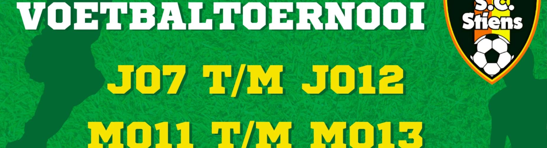 Banner - SC Stiens Jeugdtoernooi - SC Stiens - Stiens