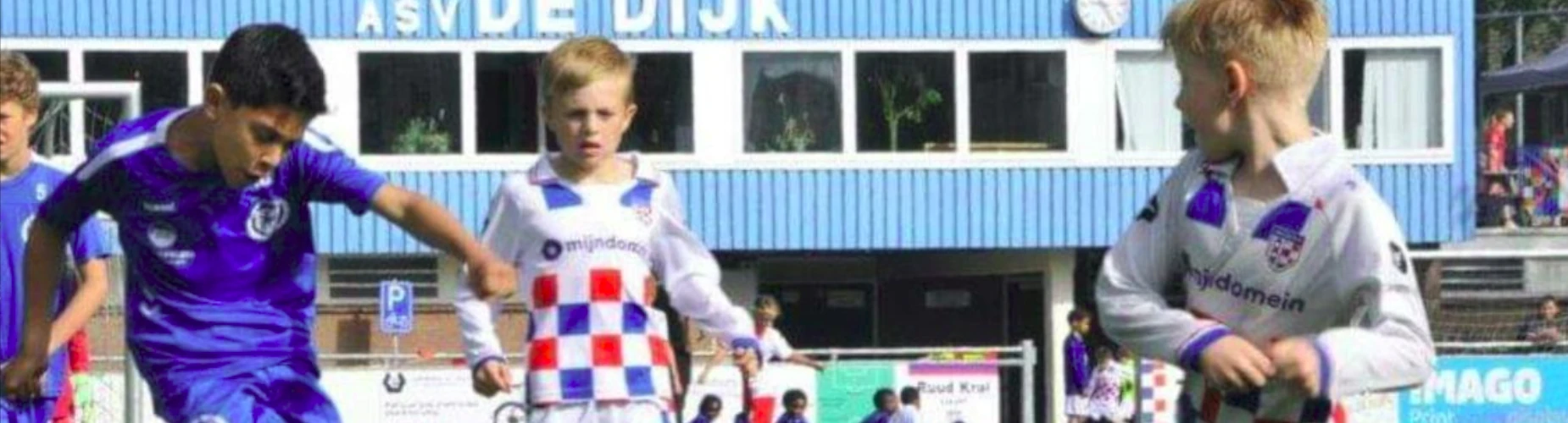 Banner - 3e editie asv De Dijk Cup - asv De Dijk - Amsterdam
