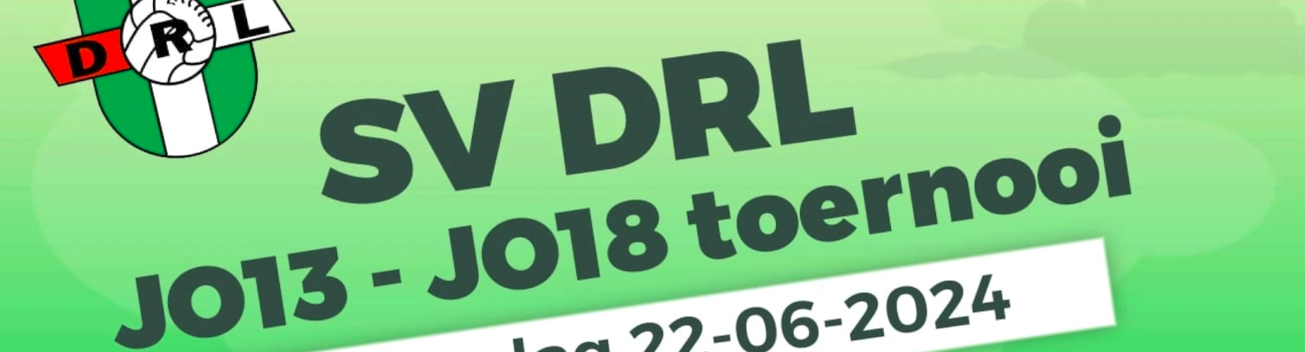 Banner - sv DRL Toernooi - sv DRL - Rotterdam