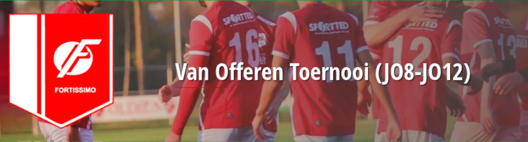 Banner - 42e editie Van Offeren toernooi - KSV Fortissimo - Ede