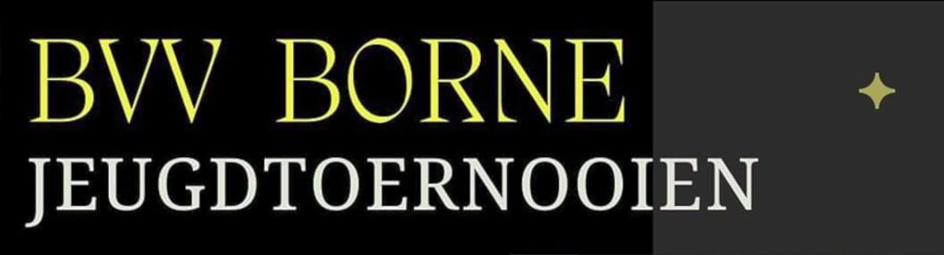 Banner - BVV Borne Jeugdtoernooien - BVV Borne - Borne