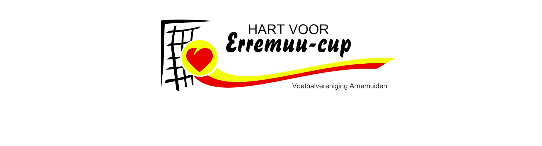 Banner - Hart voor Erremuu Cup 2024 - vv Arnemuiden - Arnemuiden
