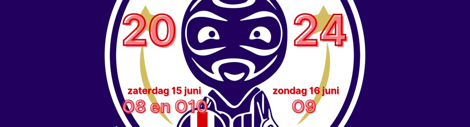 Banner - Jeugd WK 2024 - sv Parkhout - Nieuwegein