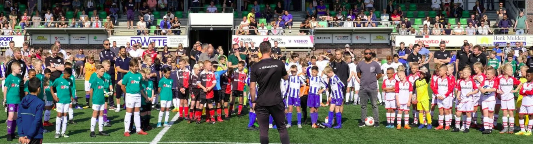 Banner - Huys Talent Cup  - vv de Weide - Hoogeveen
