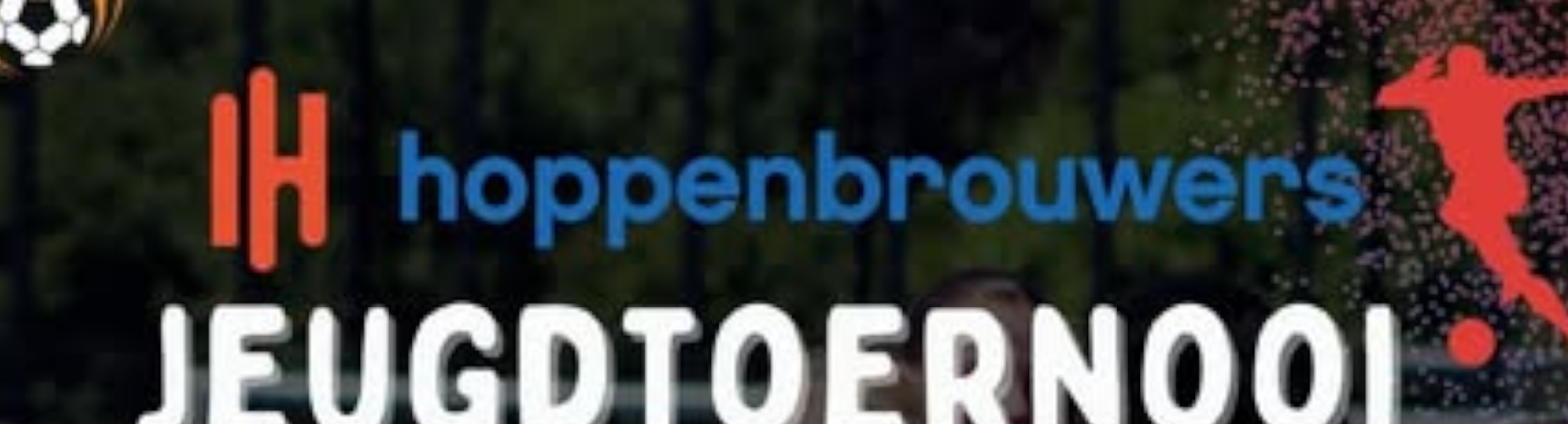 Banner - Hoppenbrouwers Jeugdtoernooi 2025 - vv De Meern - De Meern
