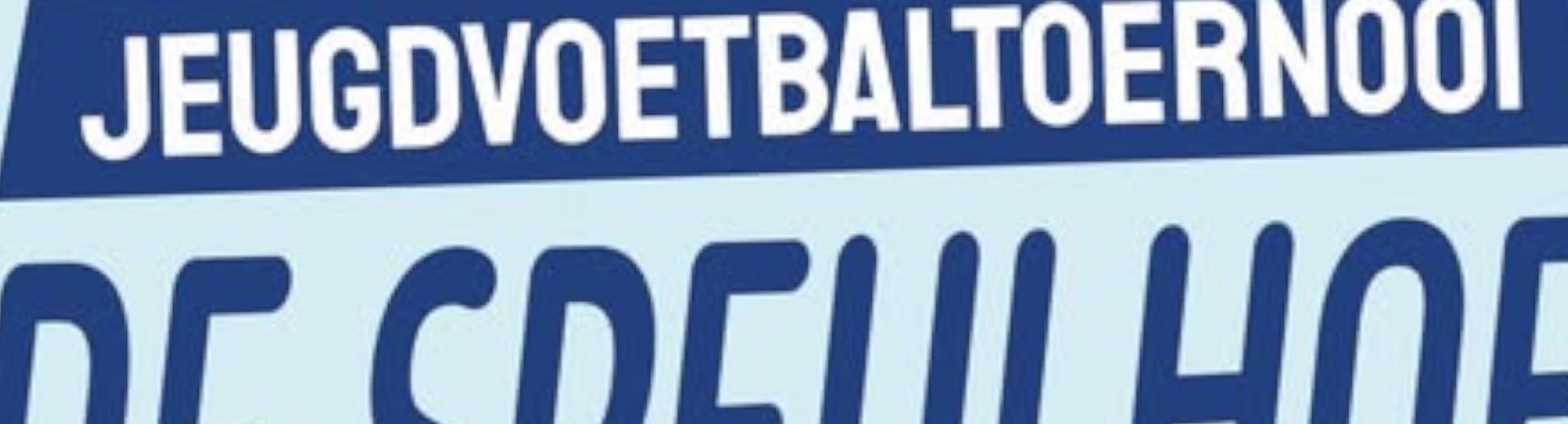 Banner - Jeugdvoetbaltoernooi de Speulhof 2025 - RKSV Meterik - Meterik
