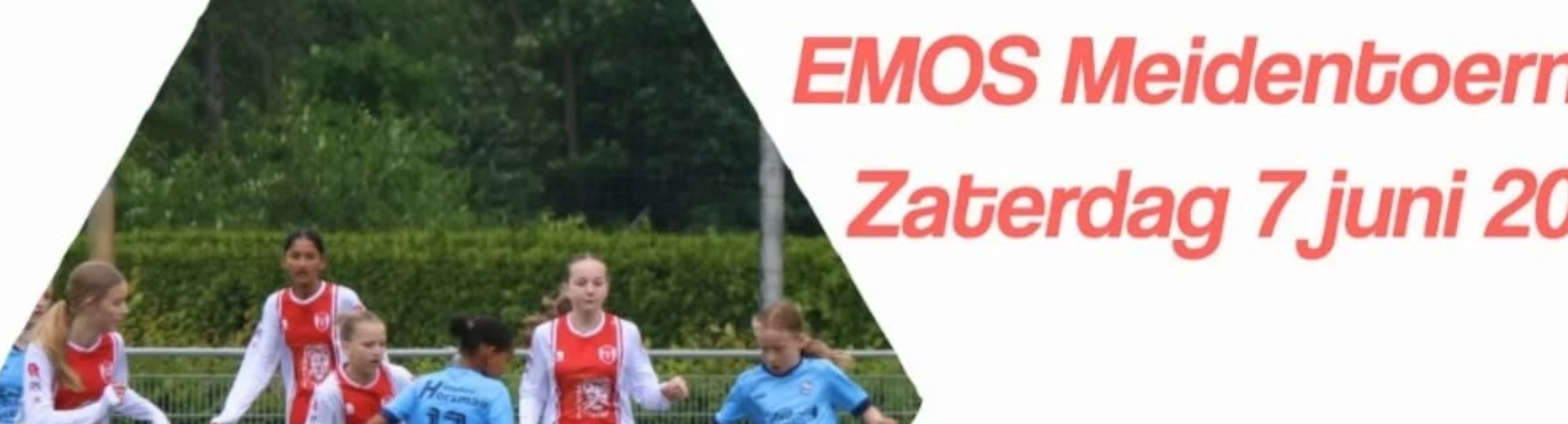 Banner - EMOS Meidentoernooi - RKSV EMOS - Enschede