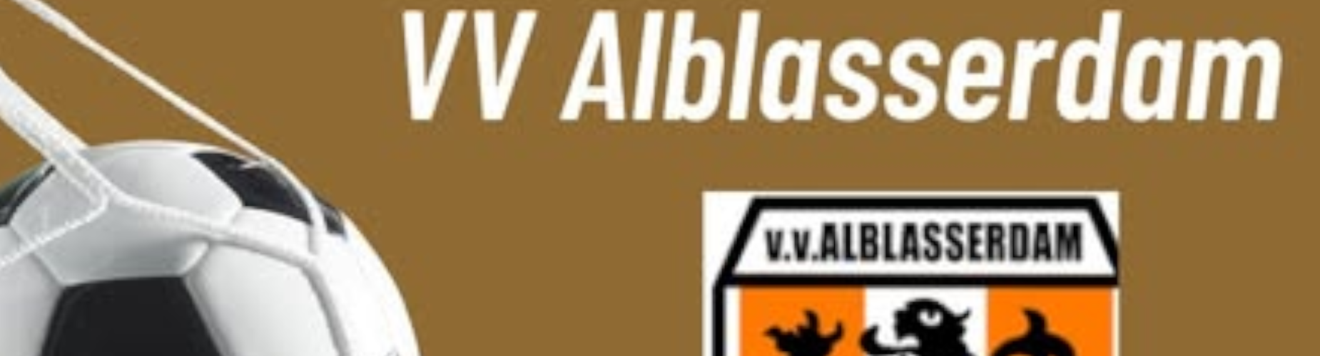 Banner - Soccer Tournament - vv Alblasserdam - Alblasserdam