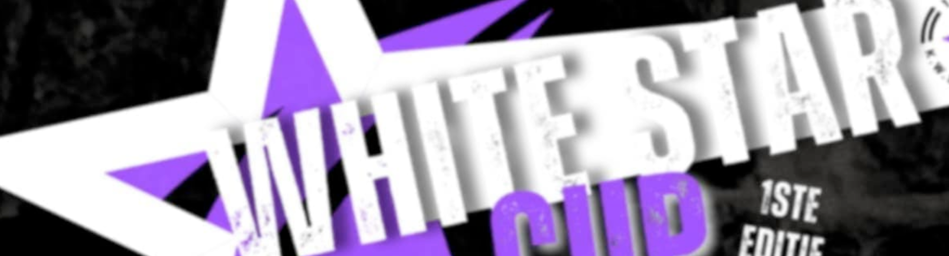 Banner - White star cup - Kws adinkerke - De Panne