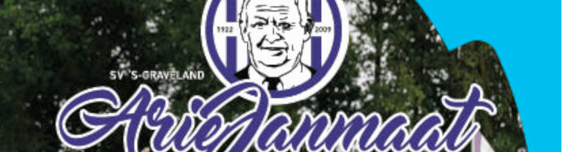 Banner - Arie Janmaat Toernooi 2025 - S.V. ‘s-Graveland - Graveland