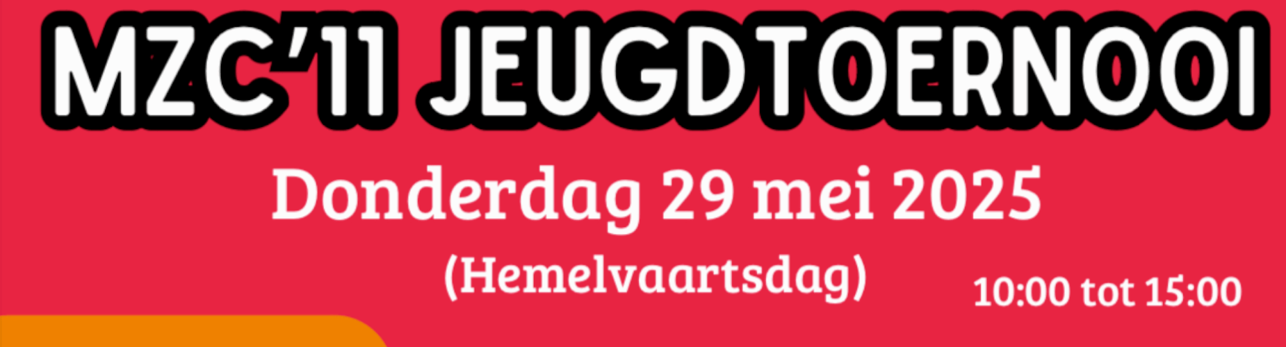 Banner - Mzc’11 jeugdtoernooi - Mzc’11 - Zierikzee