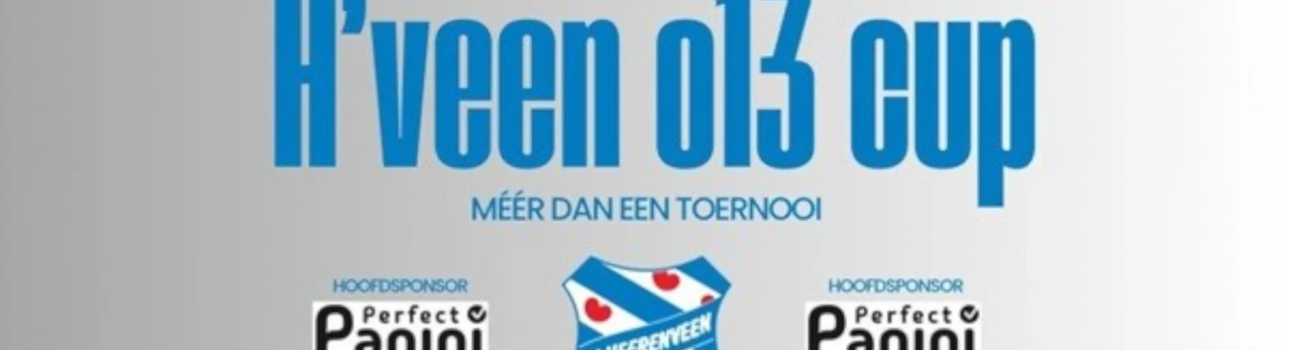 Banner - vv Heerenveen Cup  - vv Heerenveen - Heerenveen