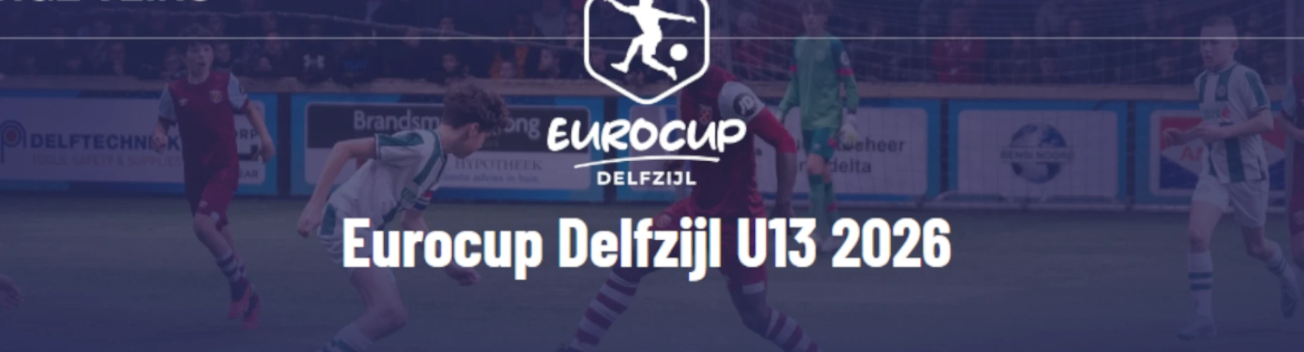 Banner - Eurocup Delfzijl U13 2026 - Orange Veins  - Breda